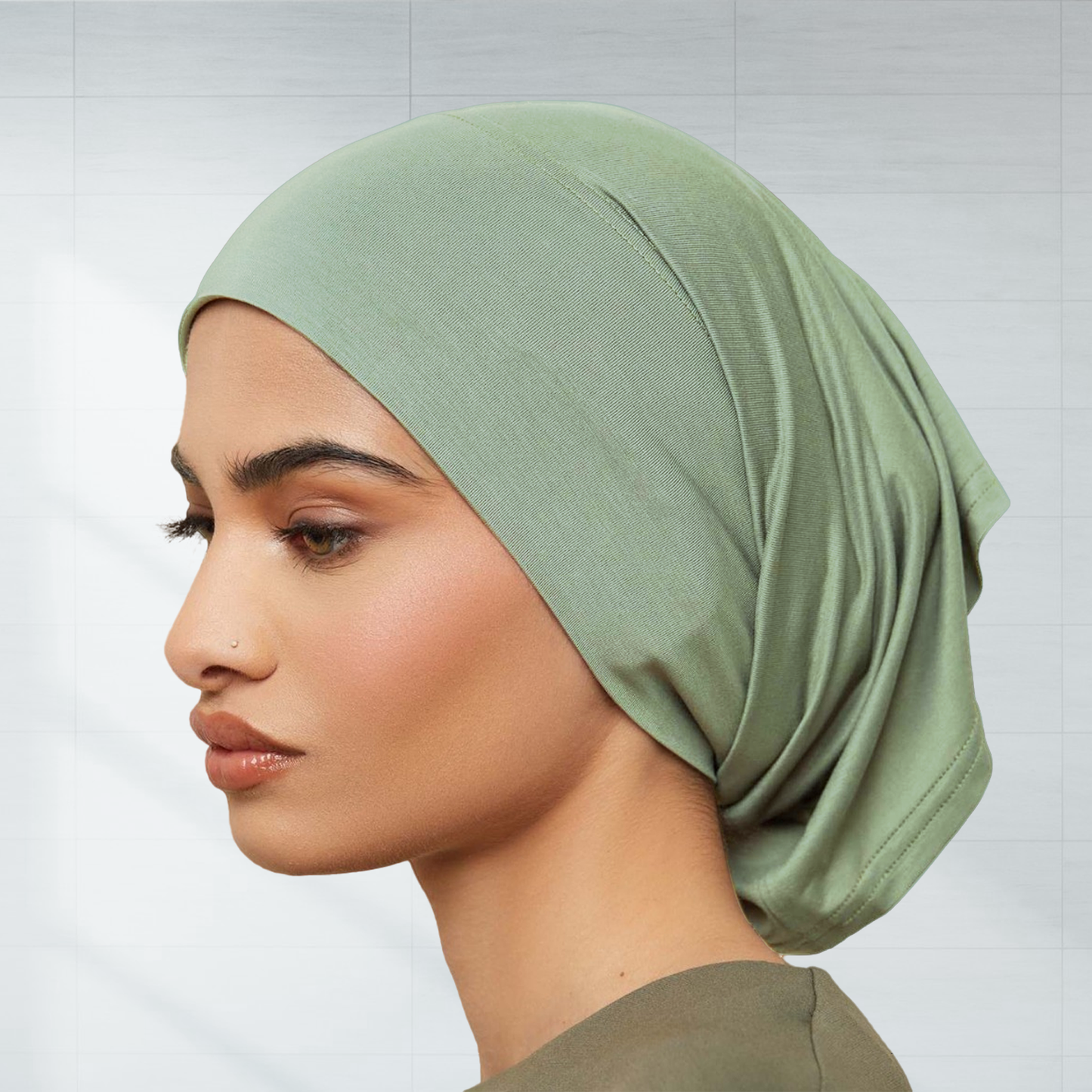 Buy Inner Cap Hijab Mint Green Online