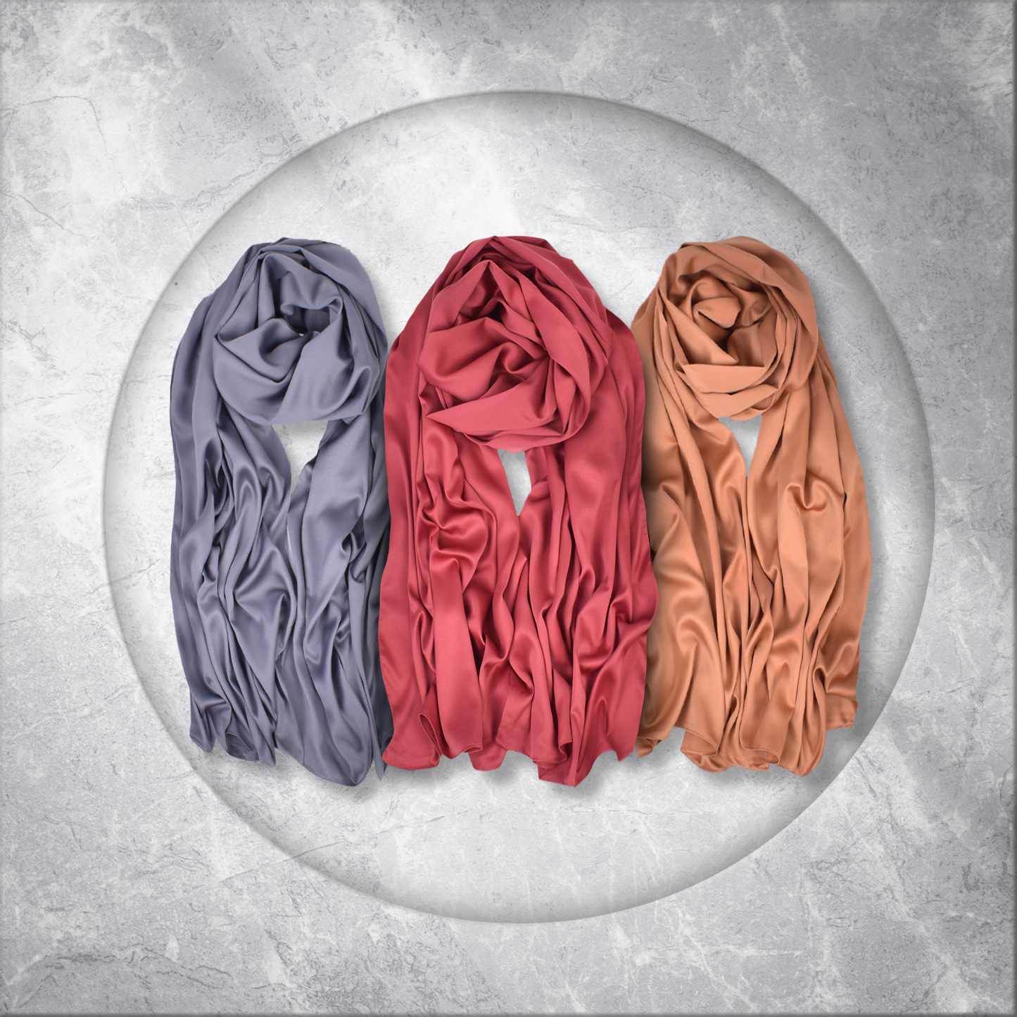 Luxury Satin Hijab for Women