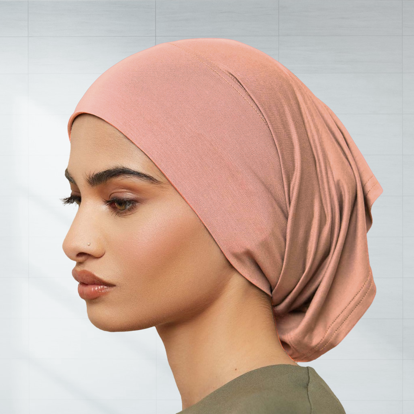 Buy Inner Cap Hijab Dusky Rose Online