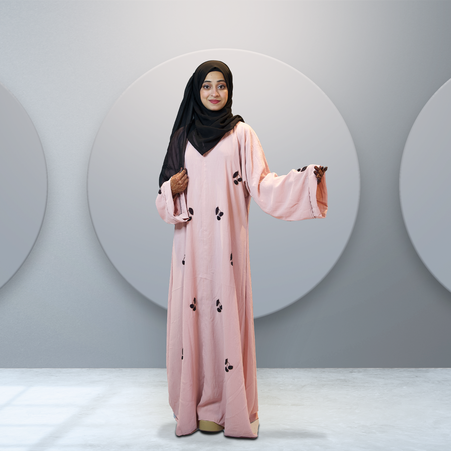 Pink Abaya for Women