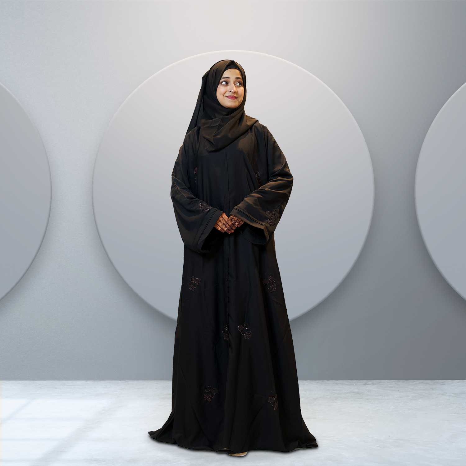 Black Kaftan Abaya for Women