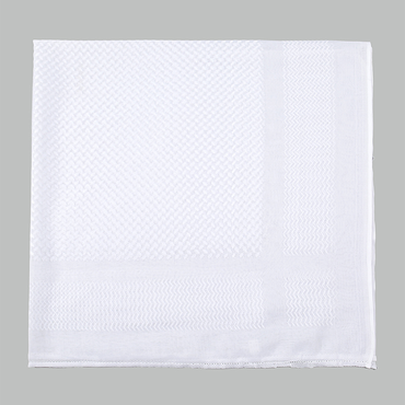 Shemagh/Keffiyeh: White