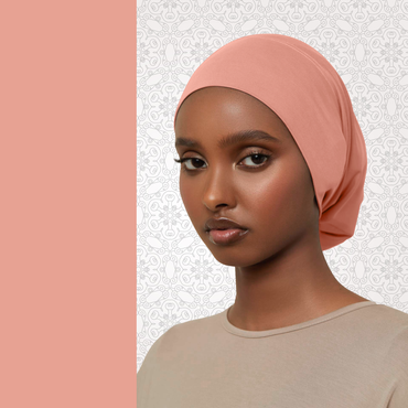 Dusky Rose Inner Hijab  Cap