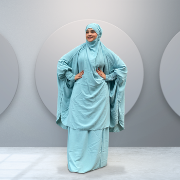 Baby Blue Jilbab for Women