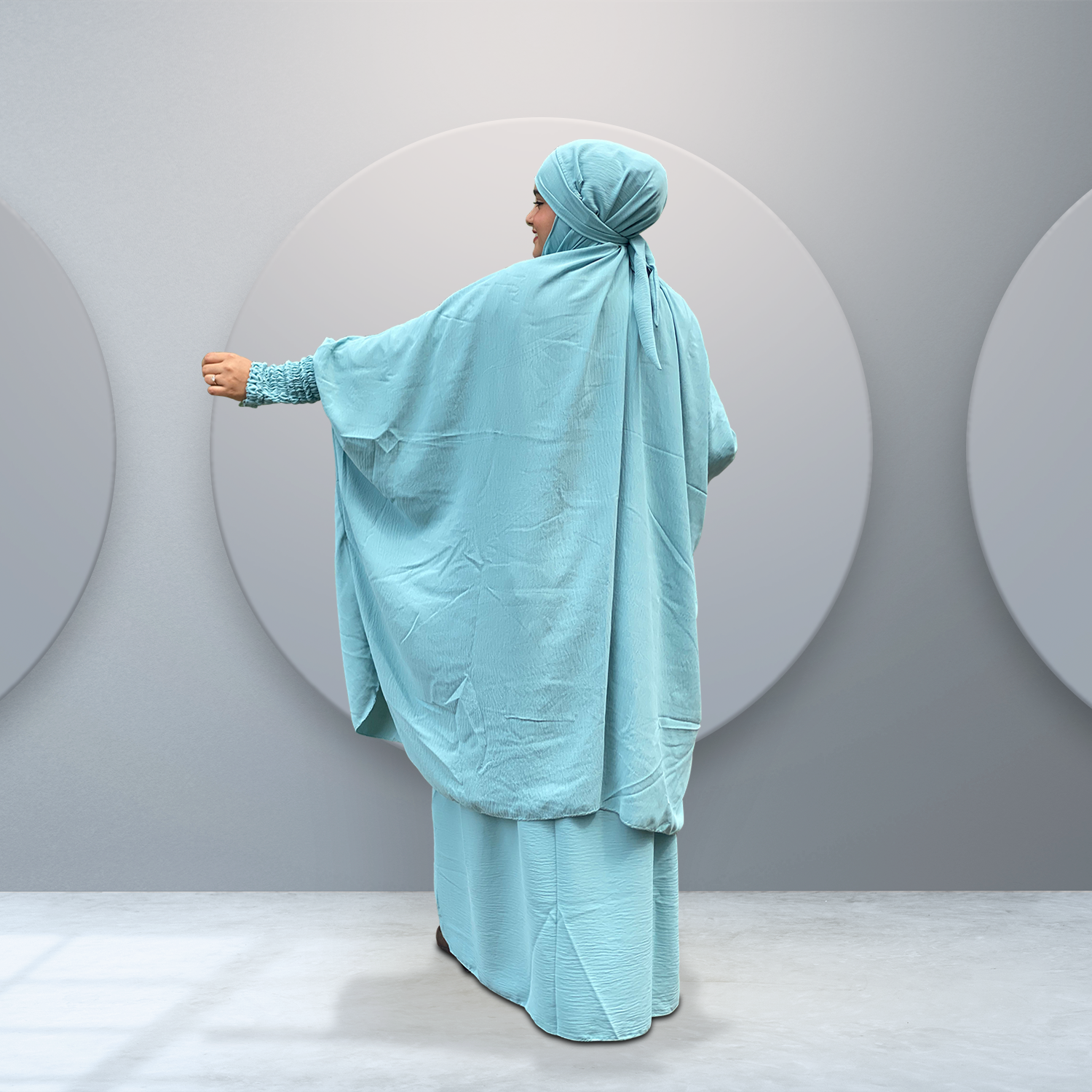 Baby Blue Women's Jilbab Abaya