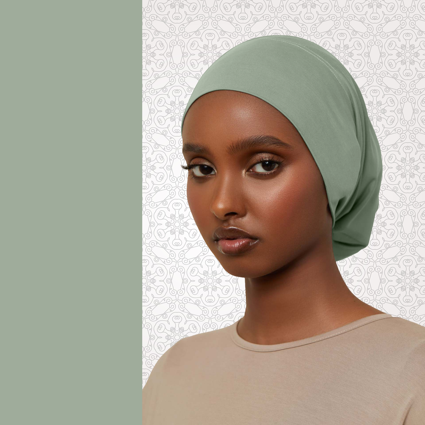 Shop Inner Cap Hijab Mint Green online