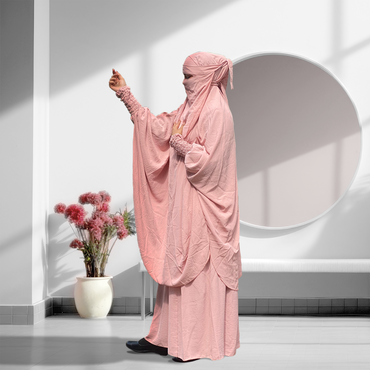 Pink Jilbab for Women