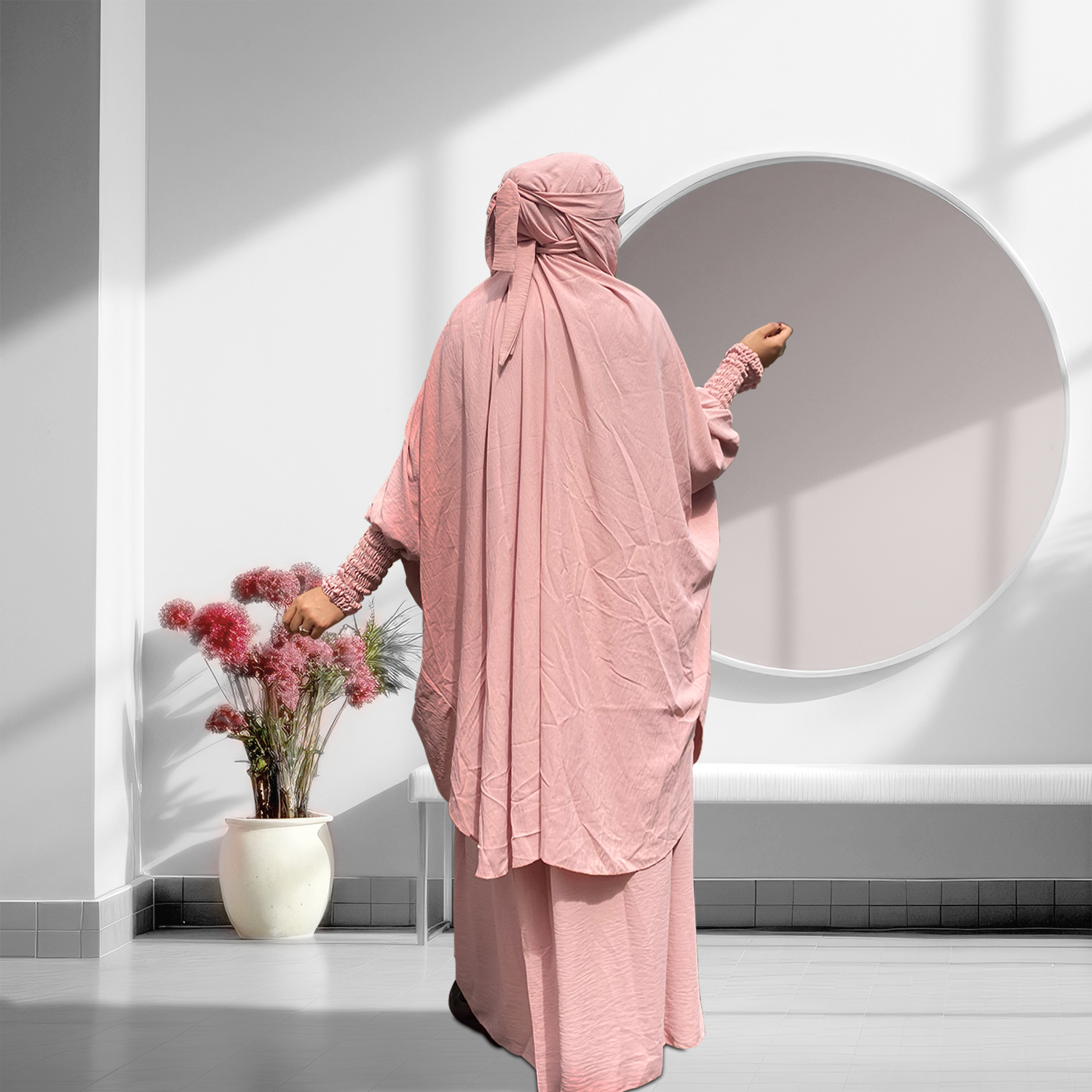 Women's Jilbab Pink