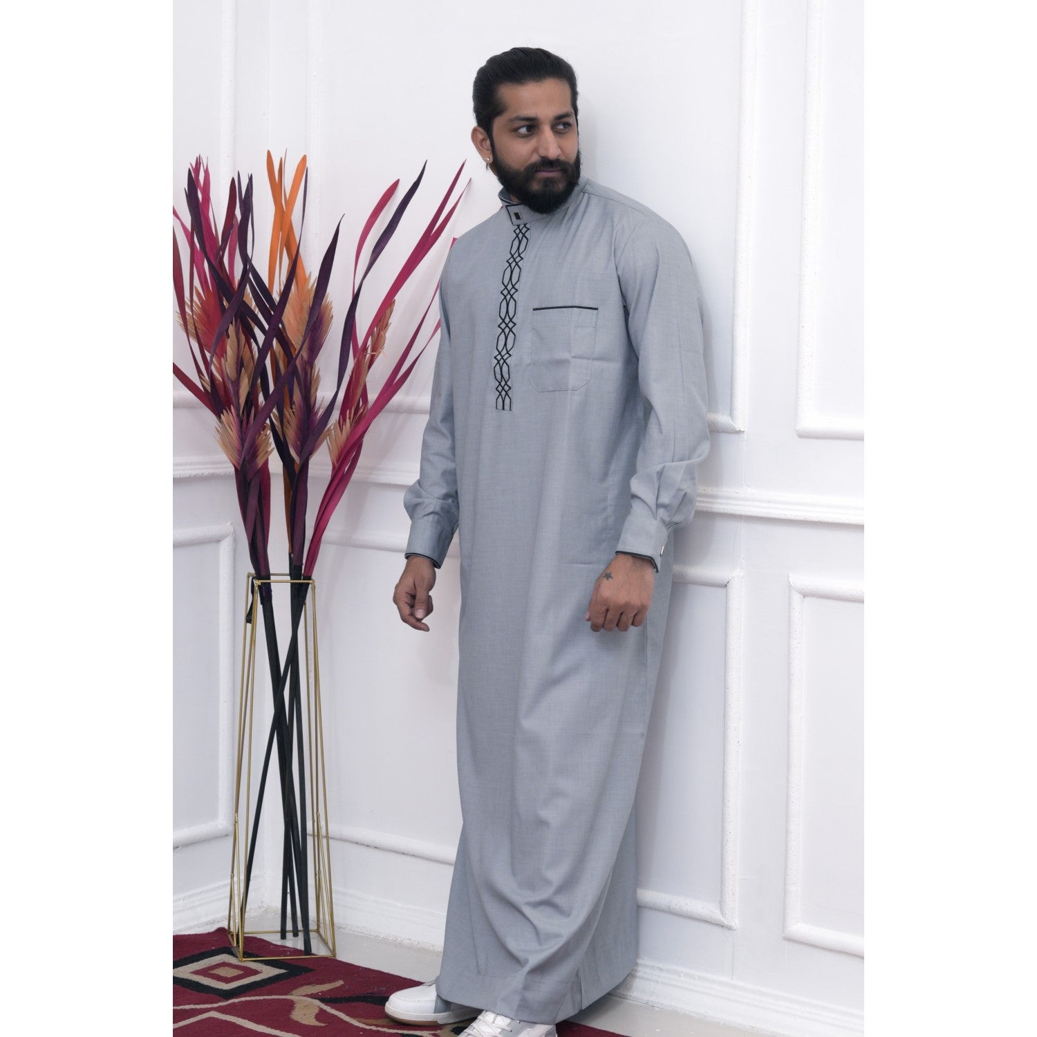 Shop Prestige Thobe Platinum Grey Online