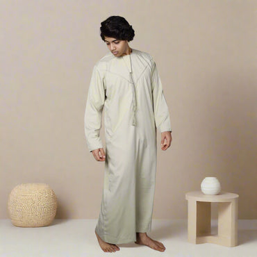 Moon Mist Emirati Thobe for Boys