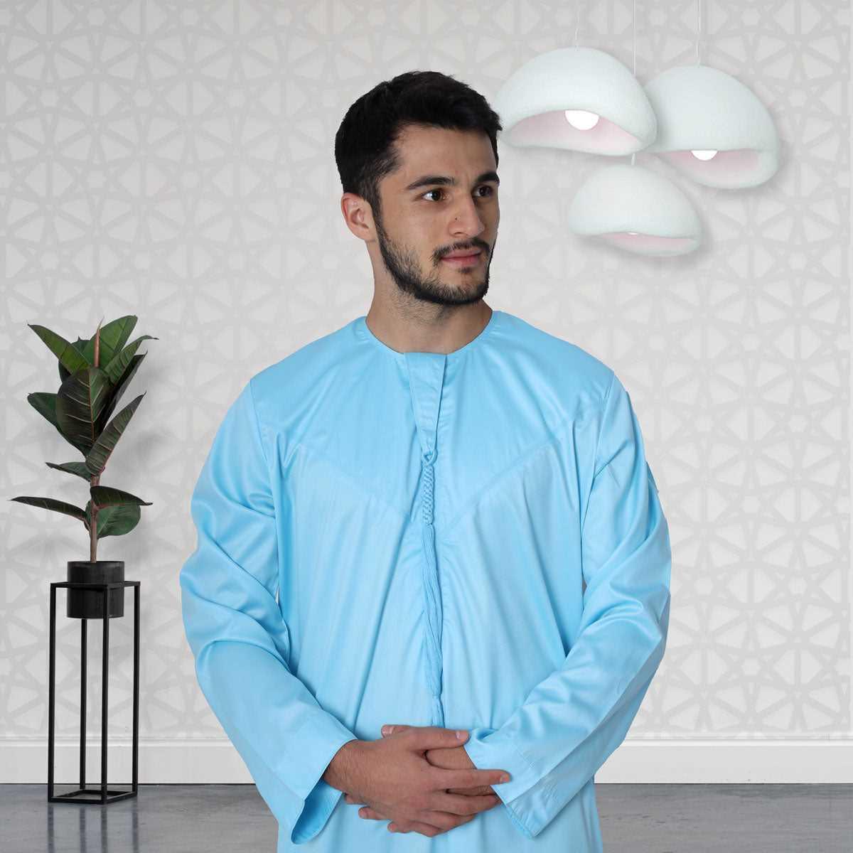 Shop Baby Blue Emirati Thobe Online