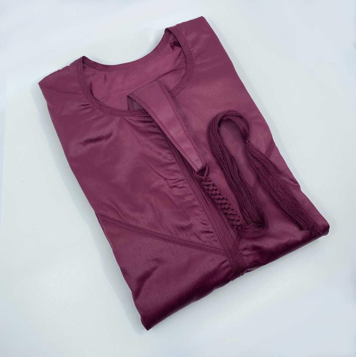 Buy Boys Maroon Emirati Thobe Online