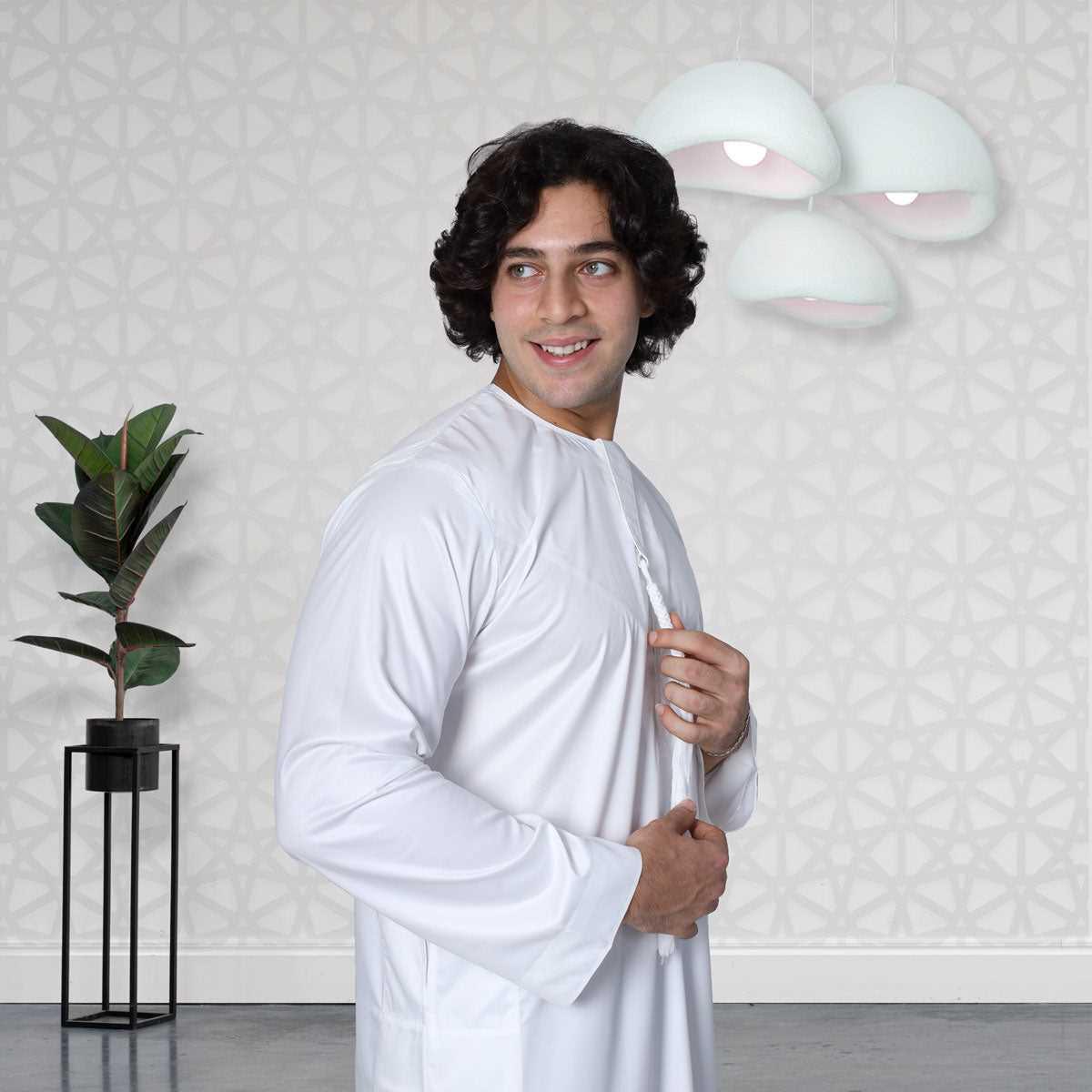 Men's Cream Emirati Thobe