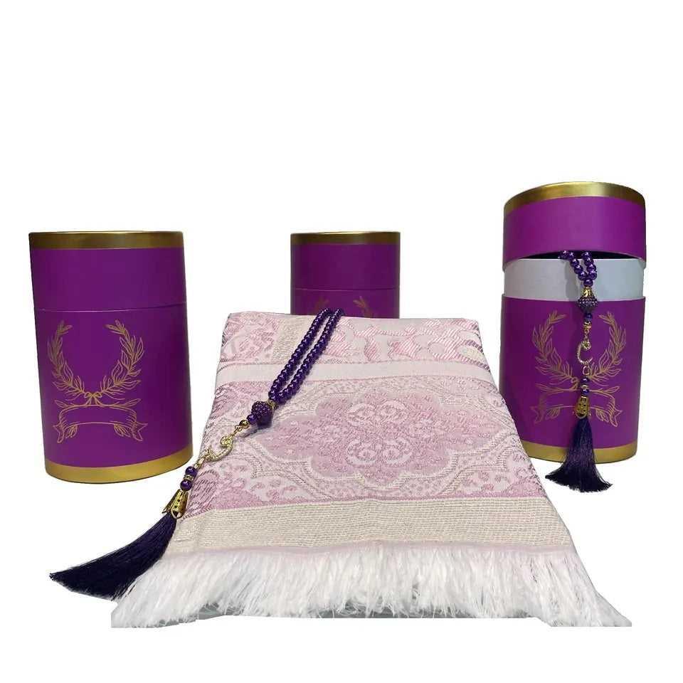 Buy Cylinder Prayer Rug Online - Purple