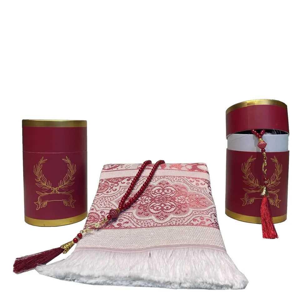 Buy Cylinder Prayer Rug Online - Red