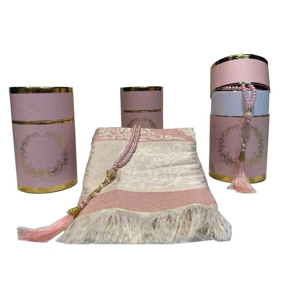 Buy Cylinder Prayer Rug Online - Pink