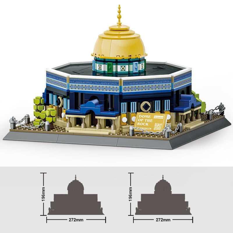 Dome of The Rock Building Blocks Set for Kids