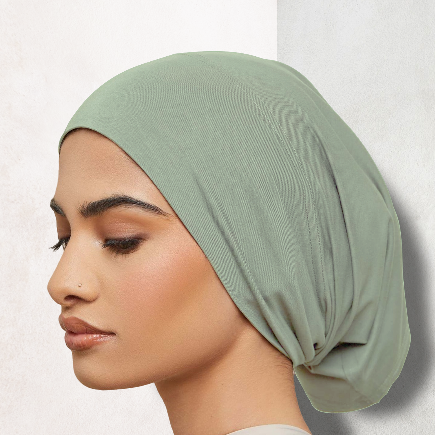 Buy Mint Green Inner Hijab Cap Online