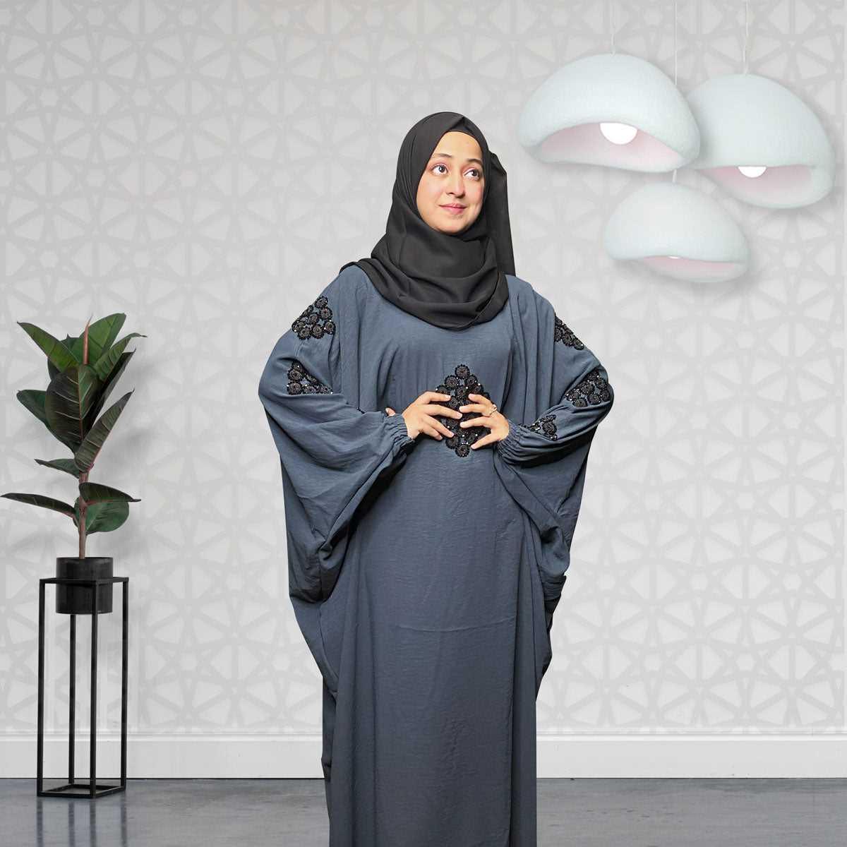 Shop Modern Mirage Kaftan Abaya Online