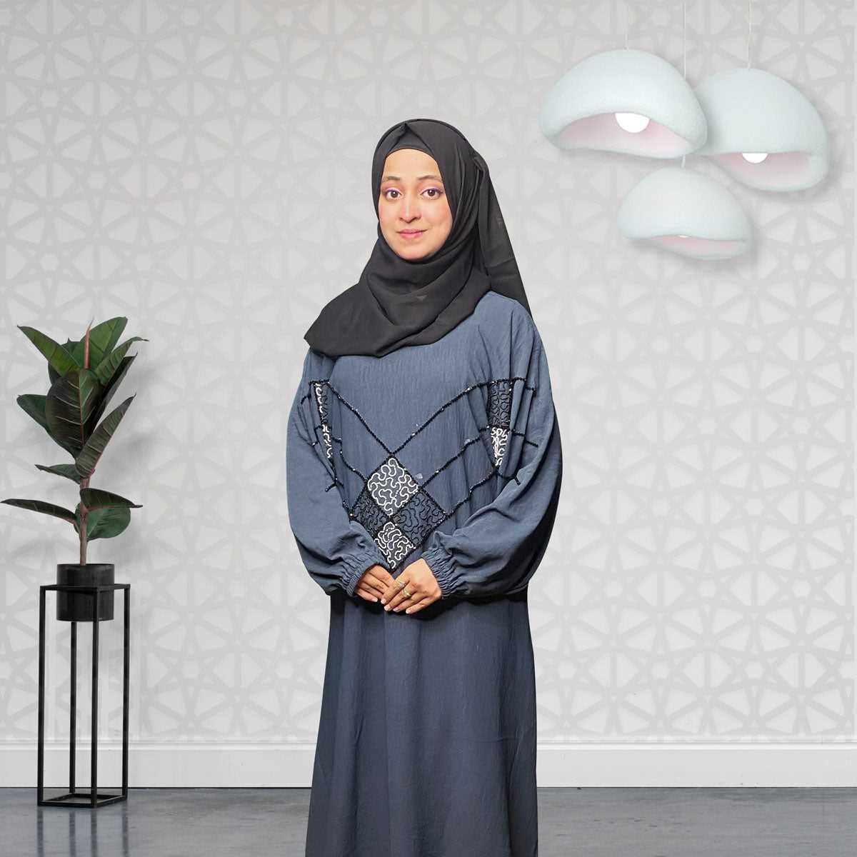 Shop Starry Night Gown Abaya Online