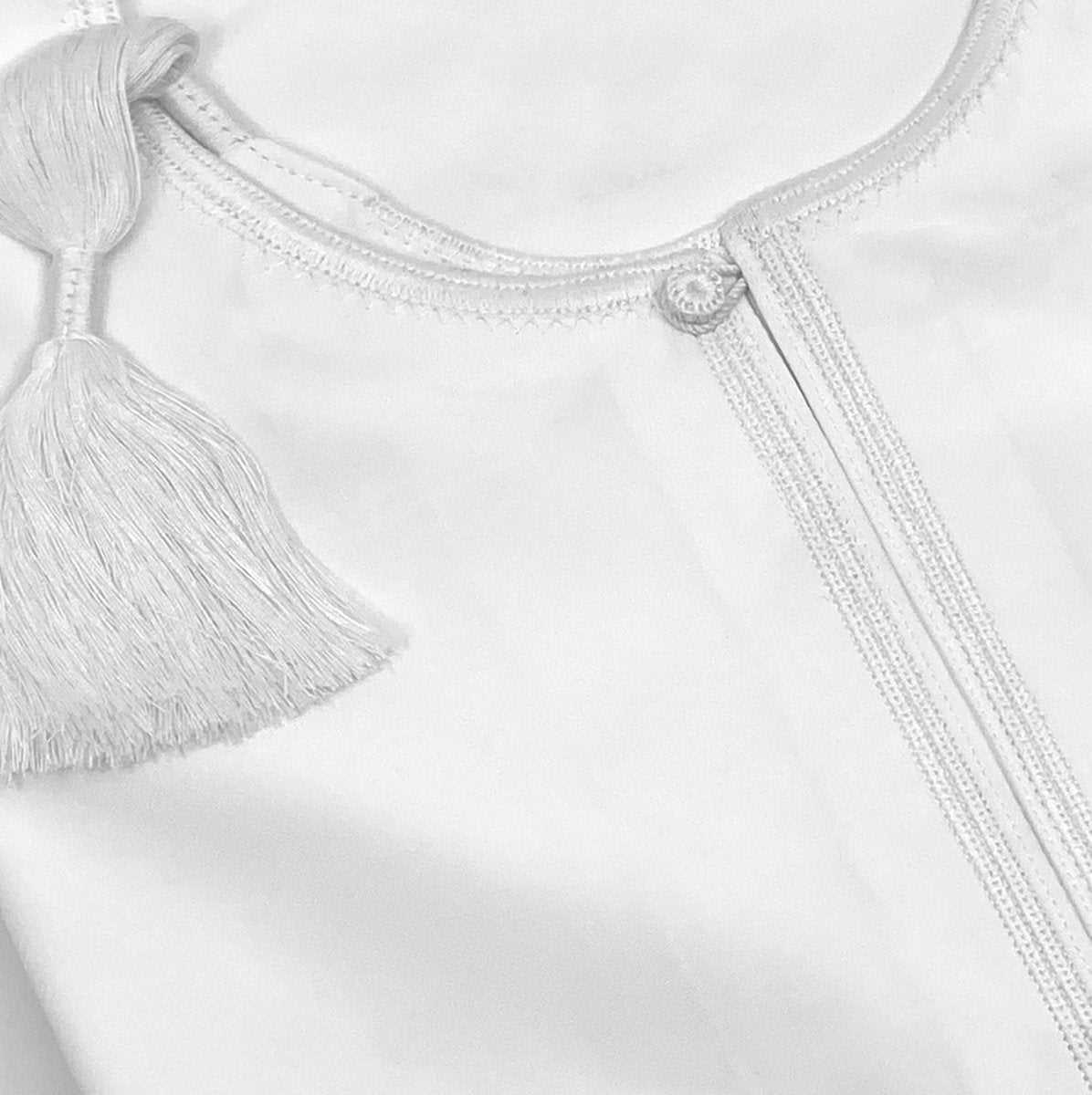 Shop Triple White Omani Dishdasha Online