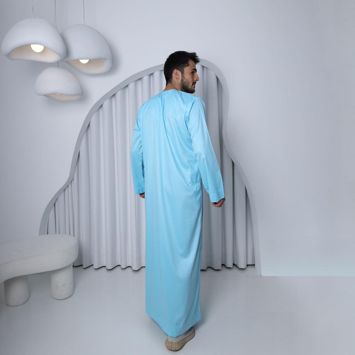 Buy Baby Blue Emirati Thobe Online