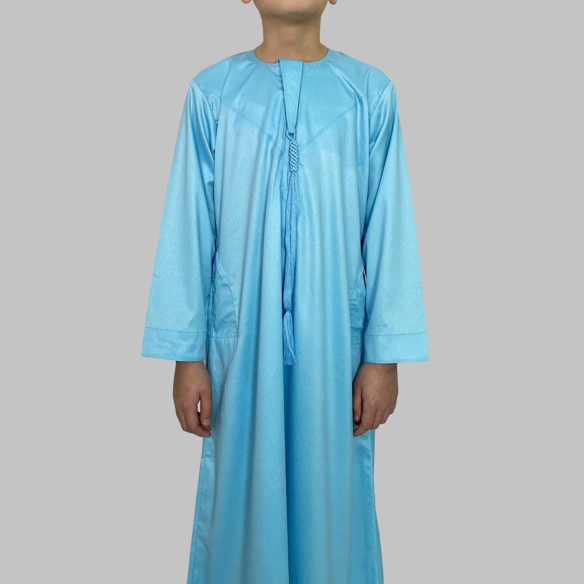 Boys Baby Blue Emirati Thobe