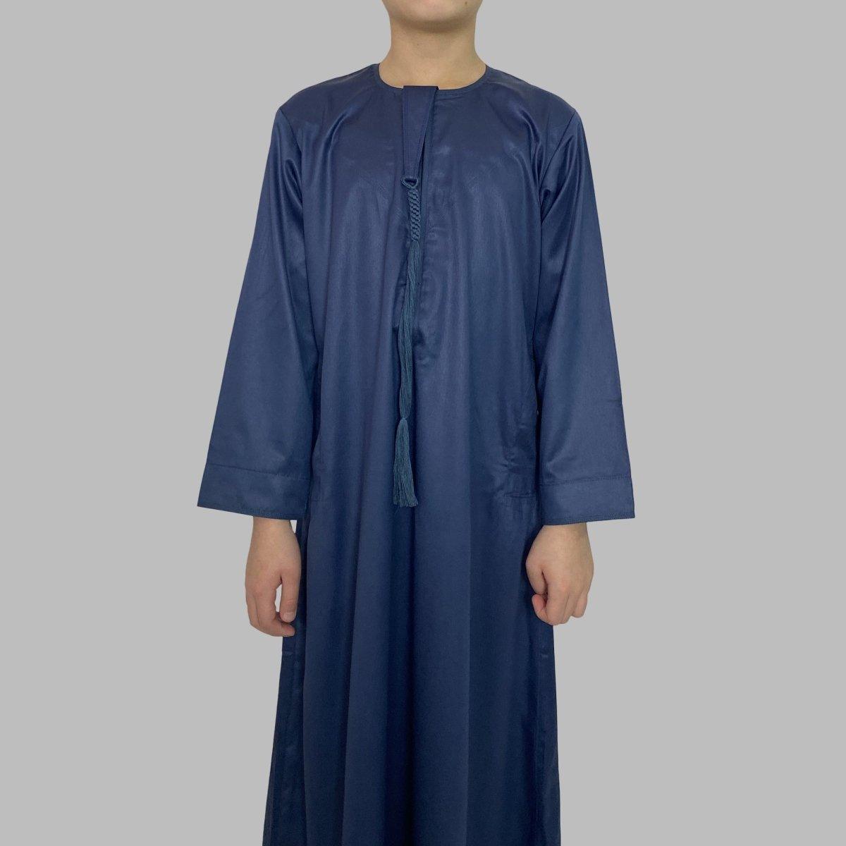 Boys Royal Blue Emirati Thobe