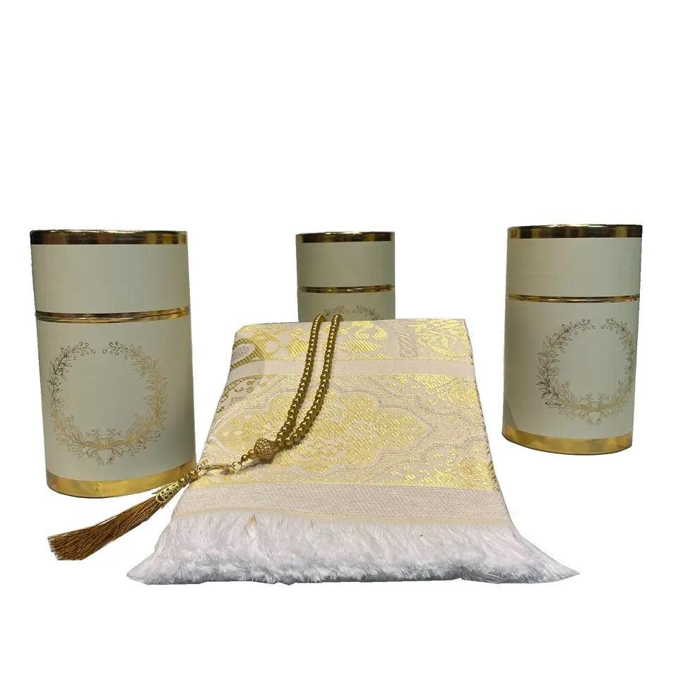 Buy Cylinder Prayer Rug Online - Gold