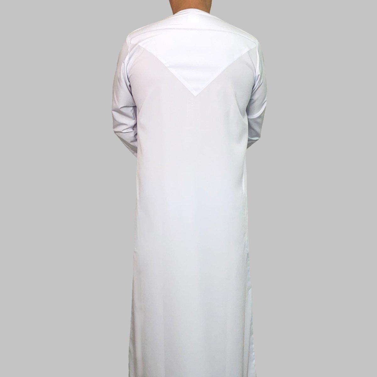 Triple White Omani Dishdasha for Men